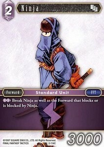 Ninja Card Front