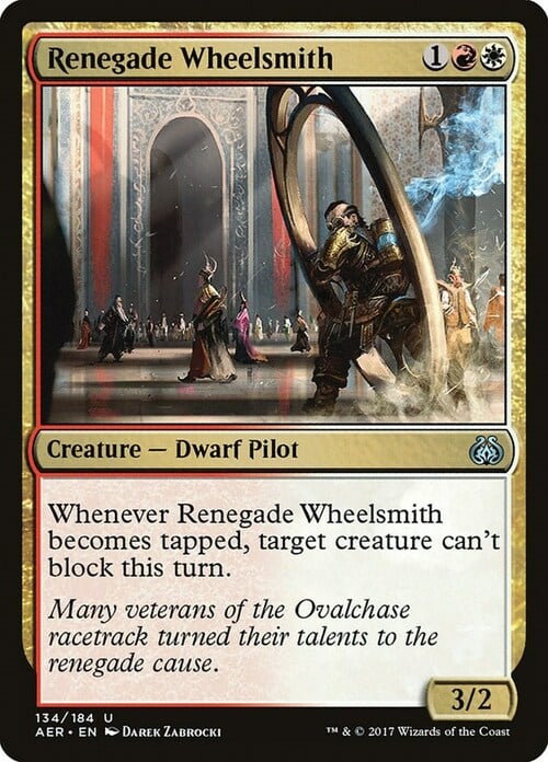 Renegade Wheelsmith Card Front
