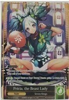 Pricia, la Signora delle Bestie // Pricia, la Comandante delle Bestie Sacre Card Front