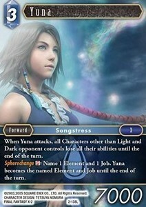 Yuna (2-138) Card Front