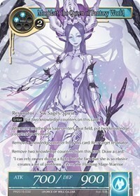 Moojdart, la Regina del Mondo Fantastico Card Front