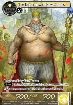 The Emperor with New Clothes Card Front