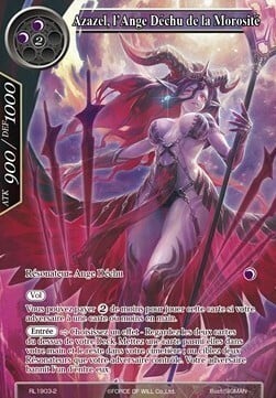 Azazel, the Fallen Angel of Gloom Card Front
