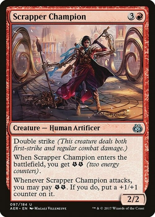 Scrapper Champion Card Front