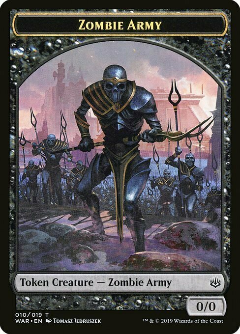 Zombie Army Card Front