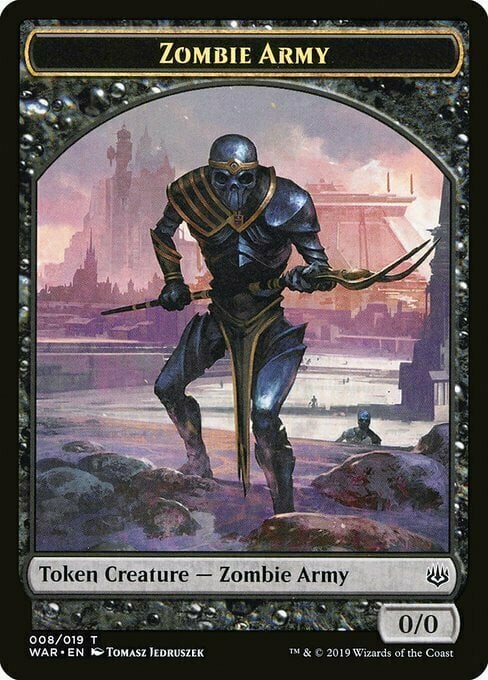 Zombie Army Card Front