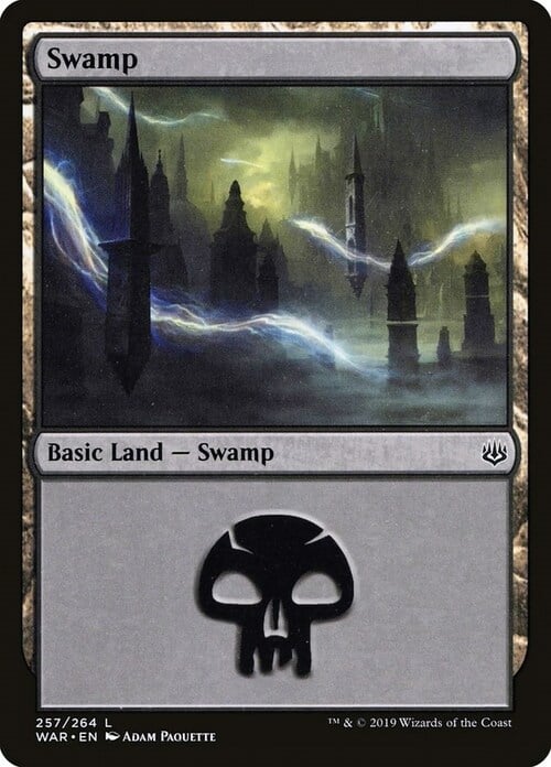 Swamp Card Front