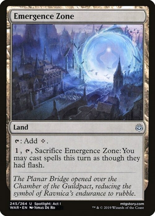 Emergence Zone Card Front