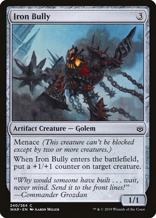 Iron Bully Card Front