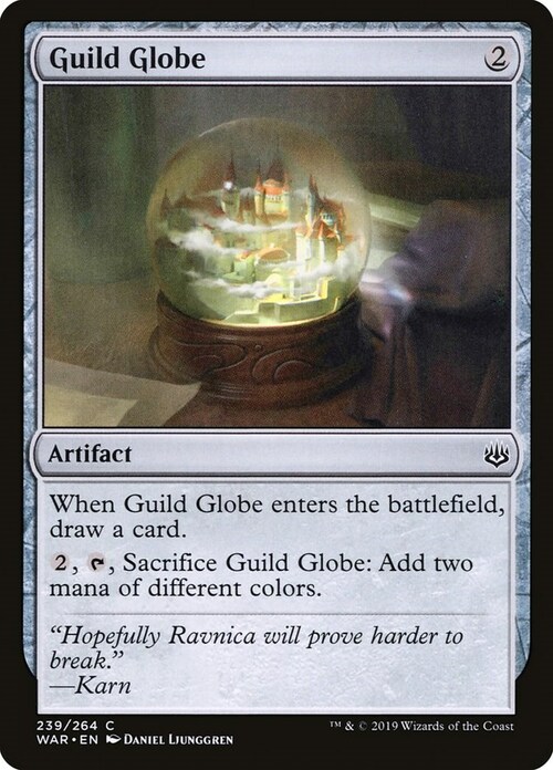 Guild Globe Card Front