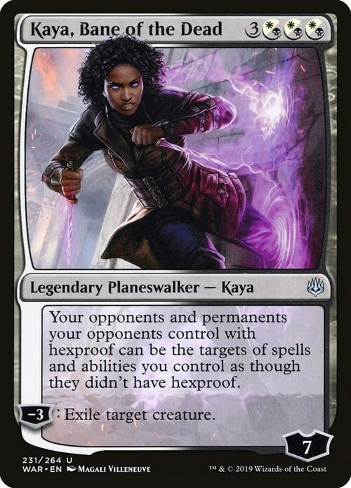 Kaya, Flagello dei Morti Card Front