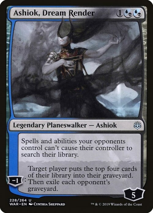Ashiok, Devastatore di Sogni Card Front