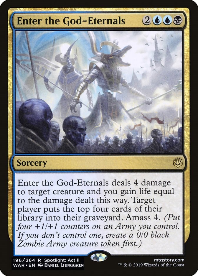 Enter the God-Eternals War of the Spark | Magic | CardTrader Enter the God-Eternals War of the Spark | Magic | CardTrader