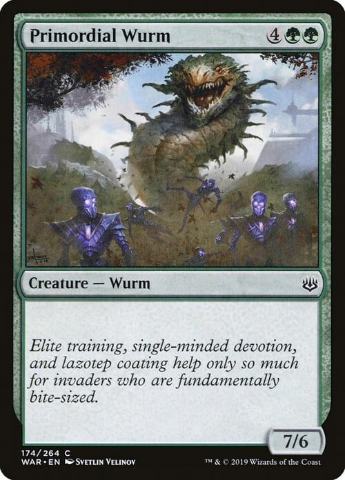 Primordial Wurm Card Front
