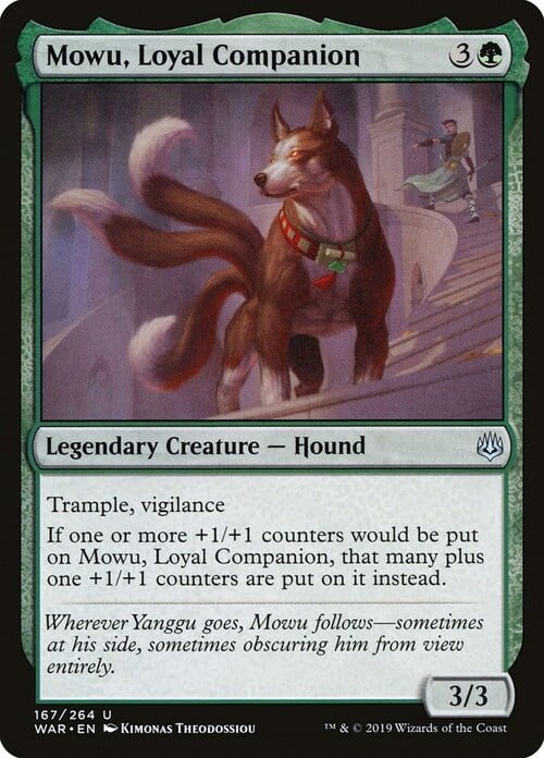 Mowu, Loyal Companion Card Front