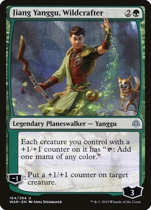 Jiang Yanggu, Wildcrafter Card Front