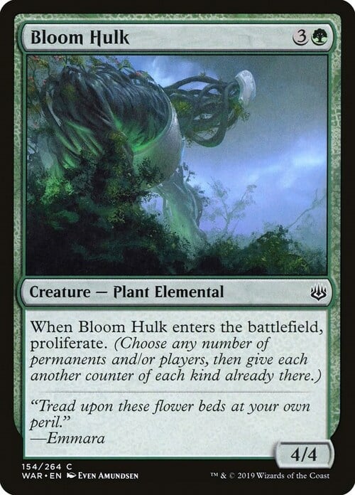 Bloom Hulk Card Front