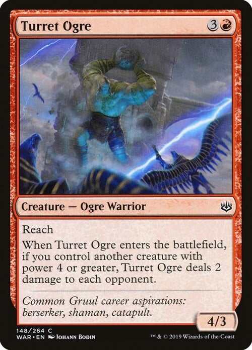 Turret Ogre Card Front