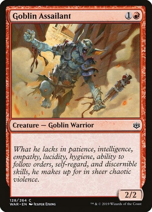 Goblin Aggressore Card Front