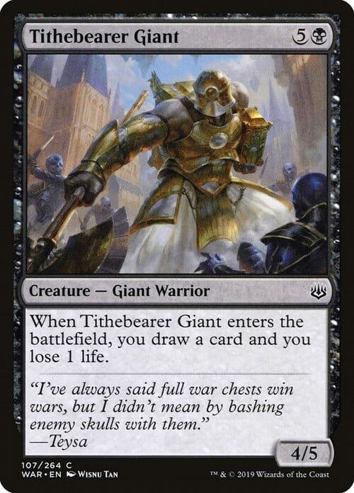 Tithebearer Giant Card Front