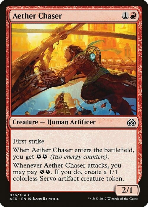 Aether Chaser Card Front
