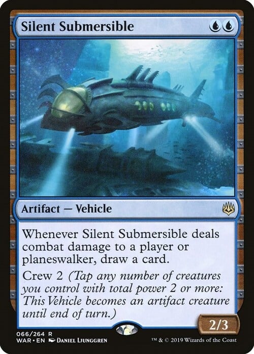 Silent Submersible Card Front