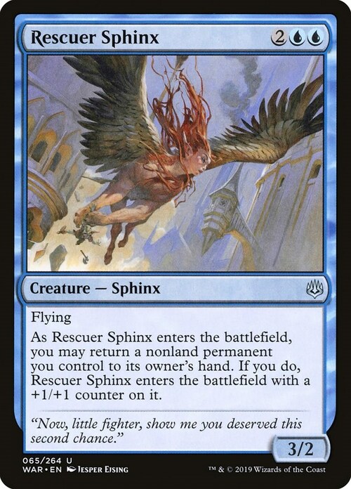 Rescuer Sphinx Card Front