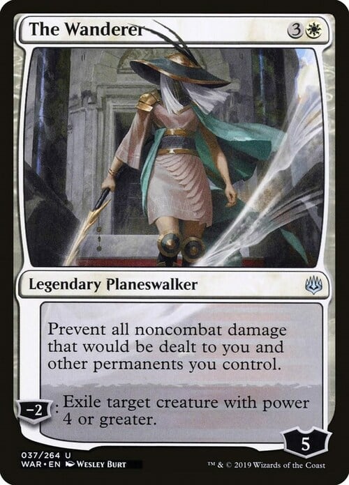 The Wanderer Card Front