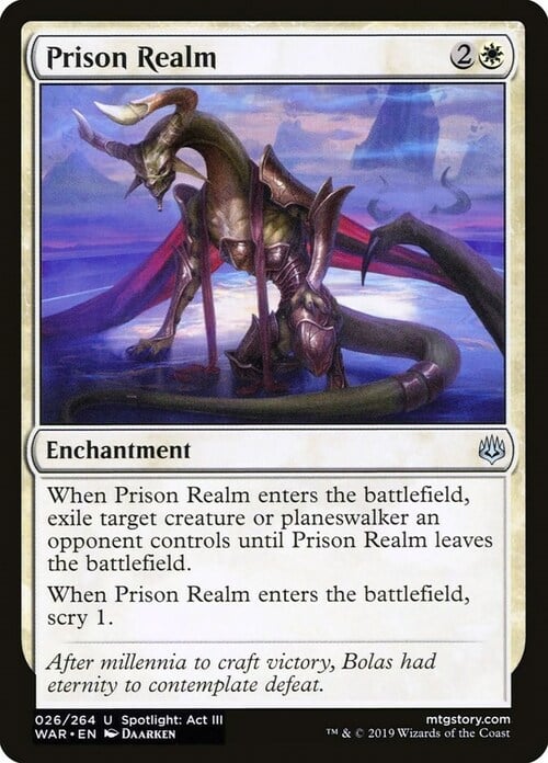 Prison Realm Card Front