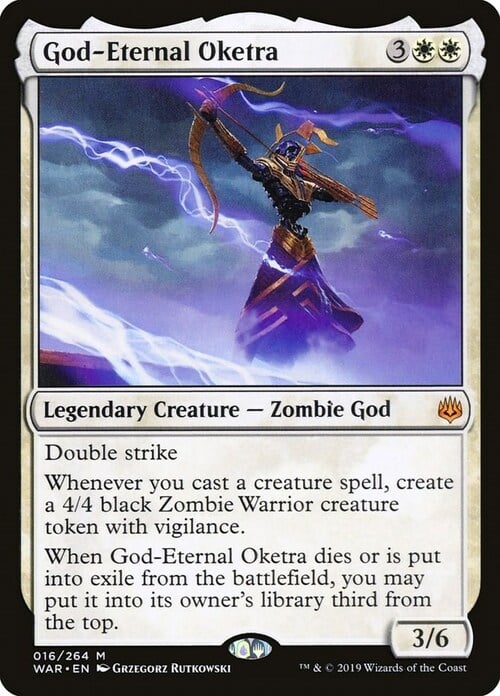 Oketra, diosa eterna Frente