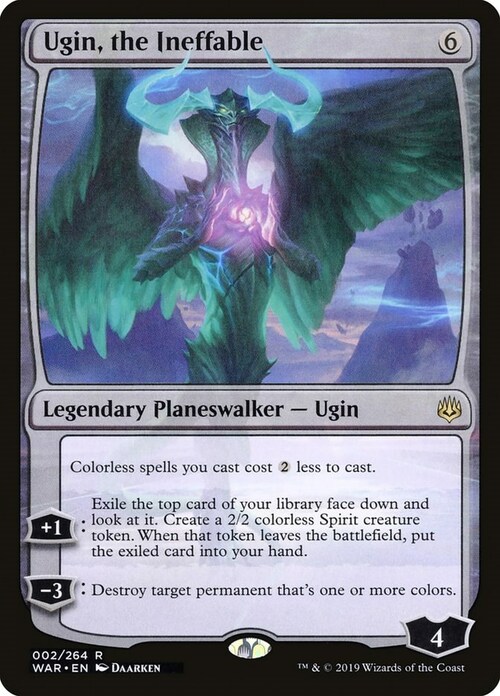 Ugin, l'Ineffabile Card Front