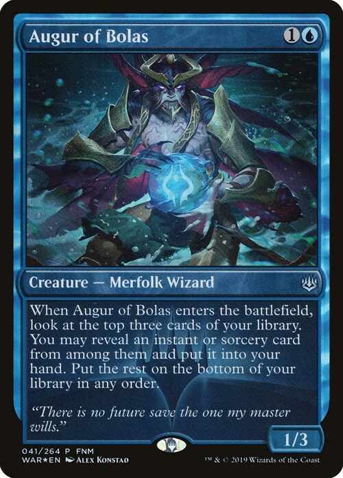 Augur of Bolas Card Front