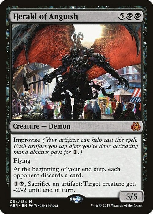 Herald of Anguish Card Front