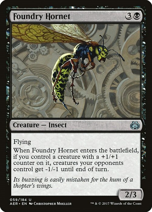 Foundry Hornet Card Front
