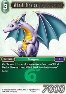 Wind Drake (3-067) Card Front