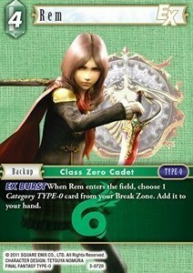Rem (3-072) Card Front