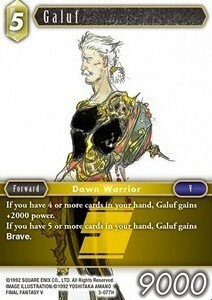 Galuf (3-077) Card Front