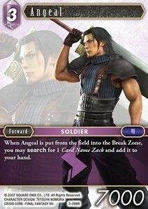 Angeal (3-098) Card Front