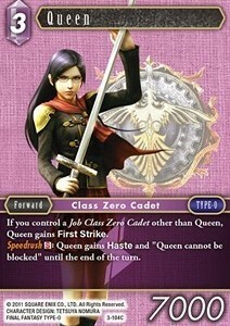 Queen (3-104) Card Front