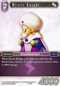 Mystic Knight (3-116) Card Front