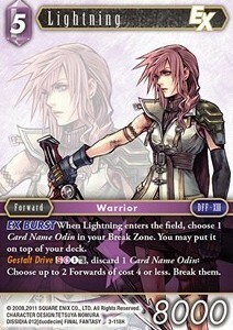 Lightning (3-118) Card Front