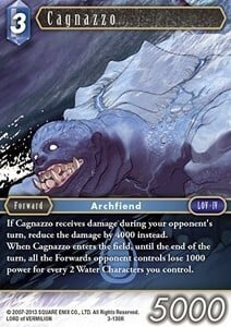 Cagnazzo (3-130) Card Front