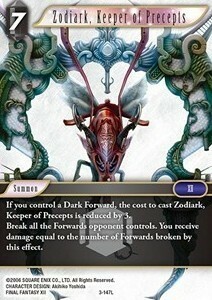 Zodiark, Keeper of Precepts (3-147) Card Front