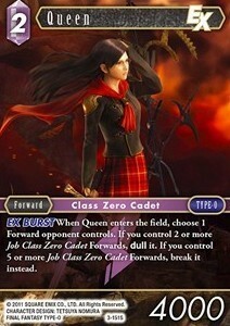 Queen (3-151) Card Front