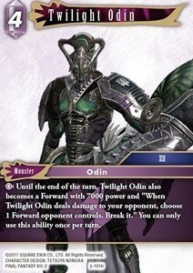 Twilight Odin Card Front