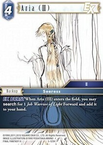 Aria (III) (5-123) Card Front