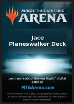 Arena Code Card (Planeswalker Deck) (vers. 1) Card Front
