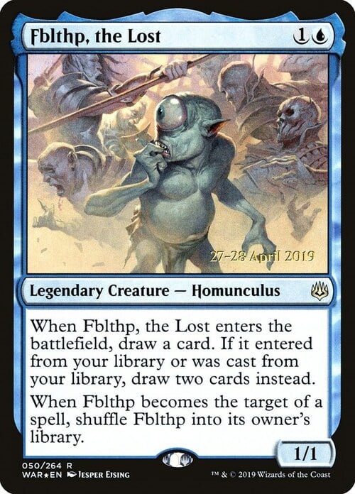 Fblthp, the Lost Card Front