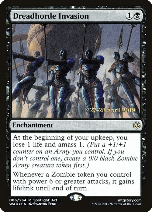 Dreadhorde Invasion Card Front