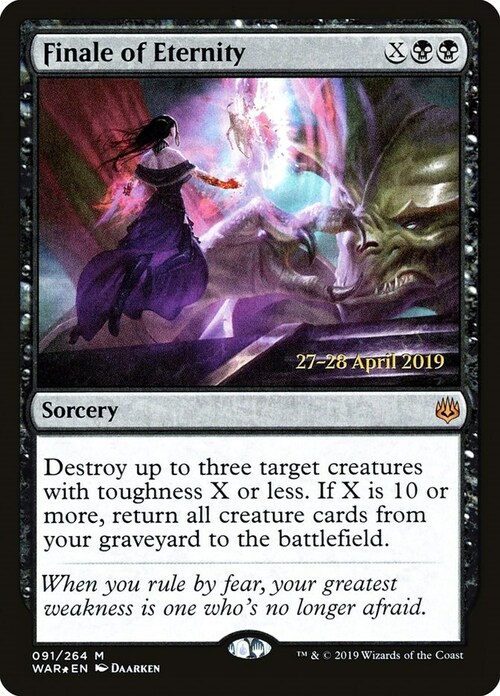 Finale of Eternity Card Front